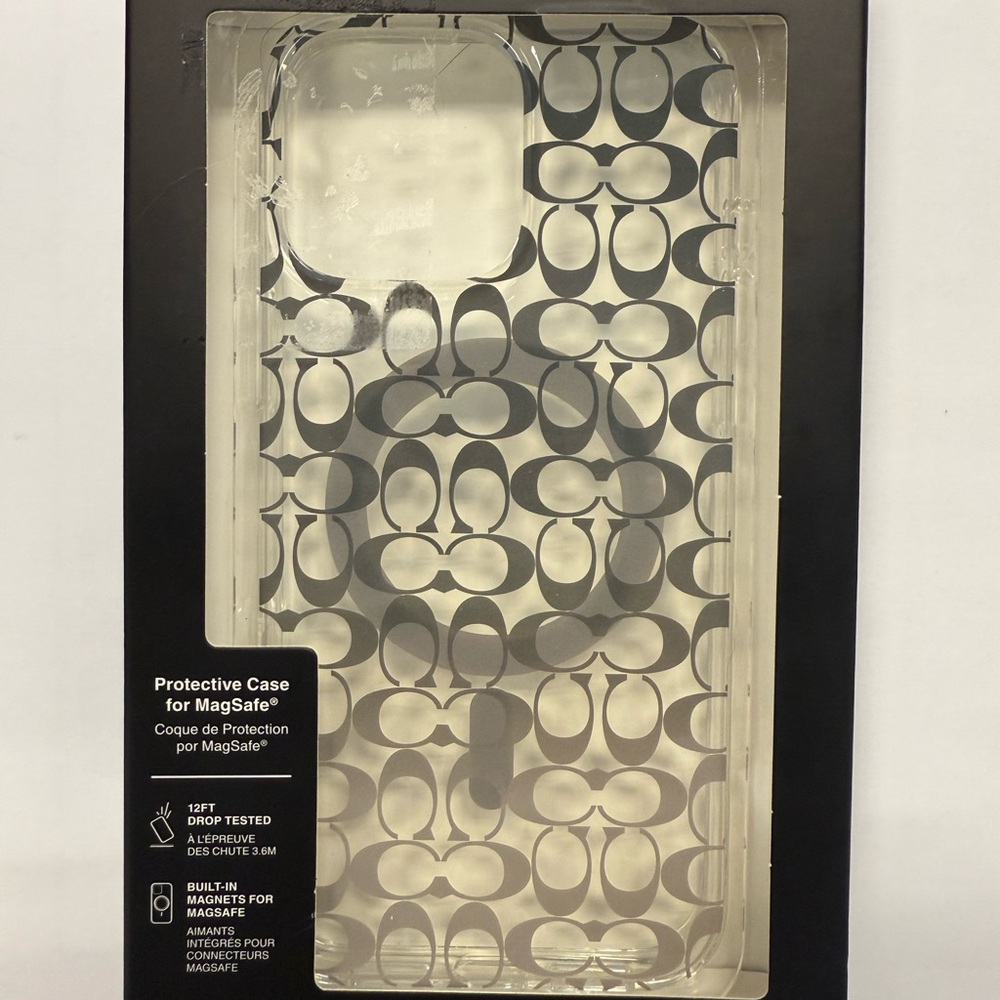 Coach Clear Protective Case for MagSafe